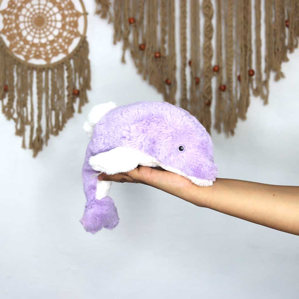 Purple dolphin discount stuffed animal