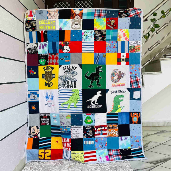 Memory Quilts Made From Your Baby’s Clothes