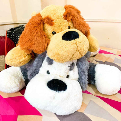 Noodle - The Cuddly Plush Dog (Brown)