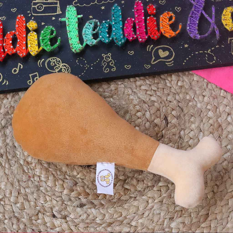Chicken Leg plush toy for dogs