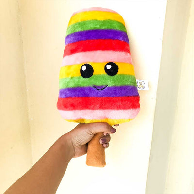 Rainbow Popsicle/Ice Cream Soft Toy