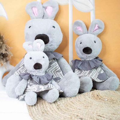 Dresses for Snuggles - Bunny Plush Toy