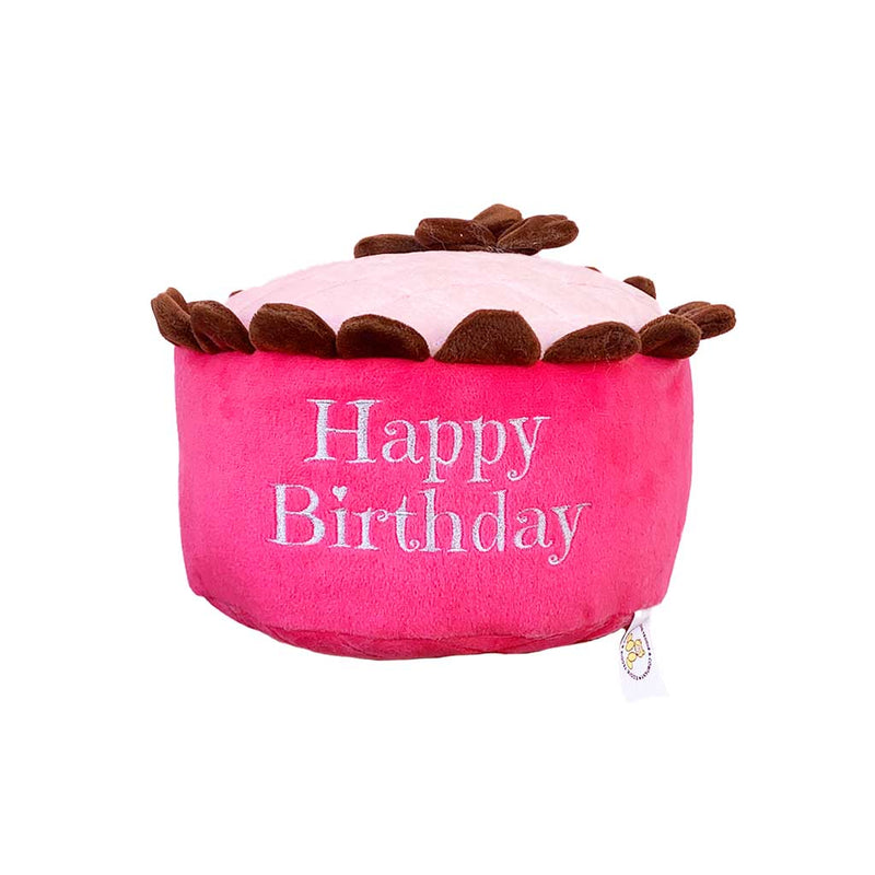 Birthday Cake Round Plush - Pink