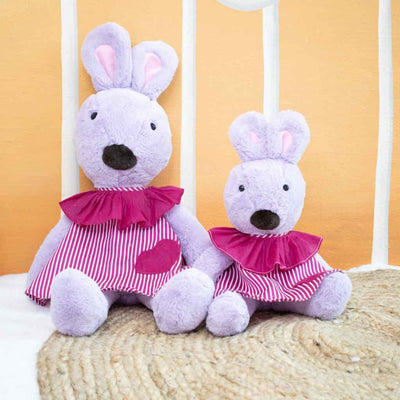 Dresses for Snuggles - Bunny Plush Toy