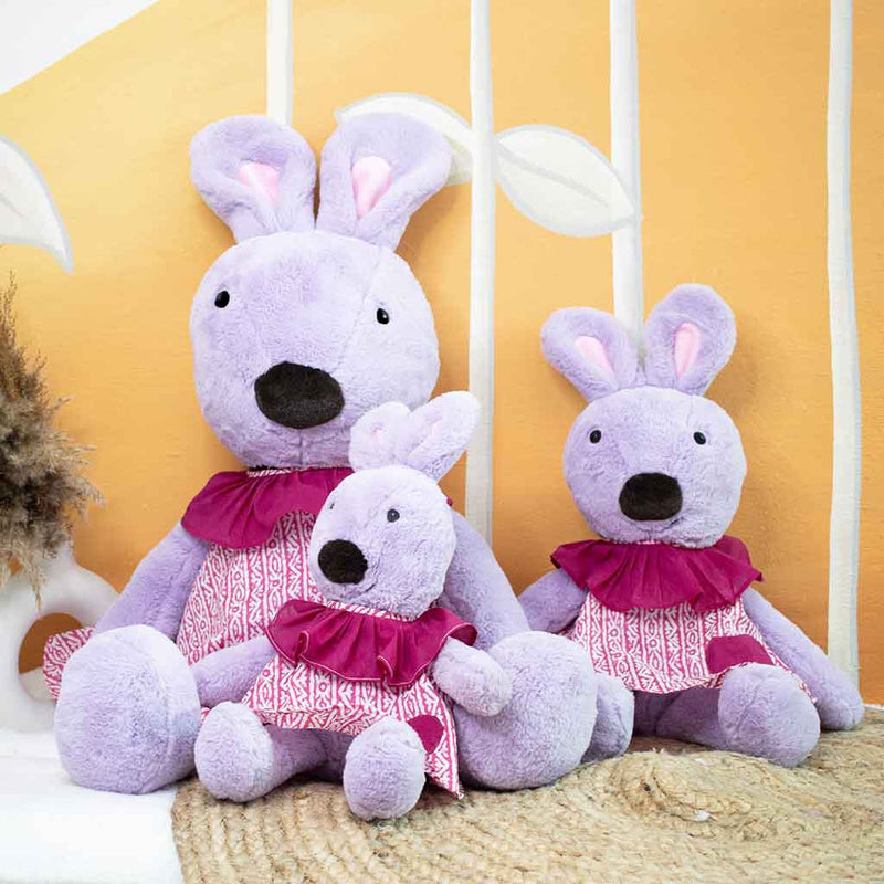 Dresses for Snuggles - Bunny Plush Toy